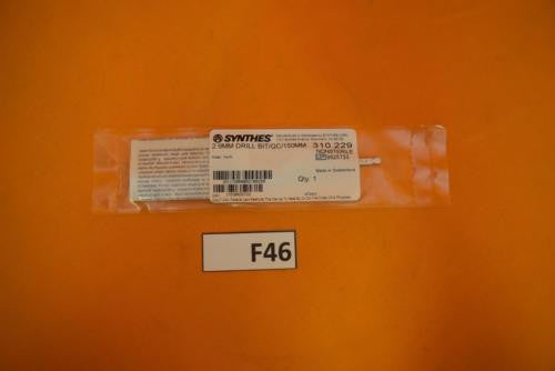 Synthes 2.9mm Drill Bit 310.229 - New In Package