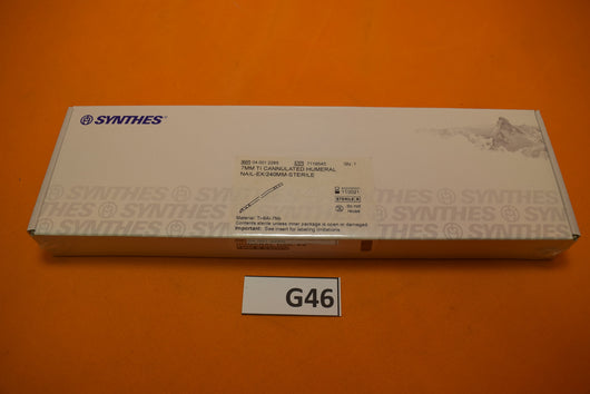 Synthes 04.001.228S Humeral Nail-Ex 7 x 240mm -NEW