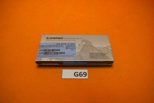 Synthes 04.005.410S Stardrive Locking Screw 4 x 20mm -NEW