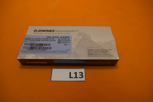 Synthes 04.005.448S T25 Stardrive Locking Screw 4 x 58mm -NEW