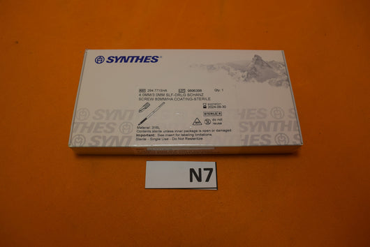Synthes 294.771 SHA 4.0/3.0mm Self-Drilling Schanz Screw -NEW