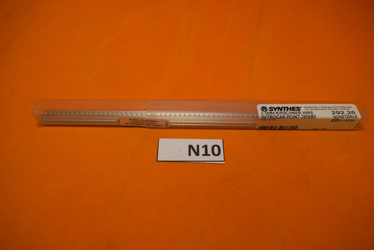 Synthes 292.26 10 ea: 2.5mm Kirschner Wire -NEW