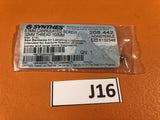 SYNTHES 208.442  6.5MM CANNULATED SCREW 32MM THREAD 100MM