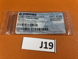 SYNTHES 207.638  4.0MM CANNULATED SCREW SHORT THREAD/38MM -NEW
