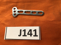 SYNTHES 241.941  3.5MM LCP T-PLATE 3 HOLE HEAD/4 HOLE SHAFT/63MM OBLIQUE LEFT