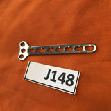 SYNTHES 241.171   3.5MM LCP T-PLATE 3 HOLE HEAD/7 HOLE SHAFT/87MM RIGHT ANGLE