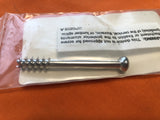 SYNTHES 208.855  7.3MM CANNULATED SCREW 16MM THREAD 55MM