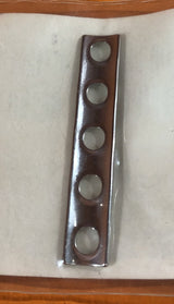 SYNTHES 242.05  QUARTER-TUBULAR PLATE WITH COLLAR 5 HOLES/39MM -NEW