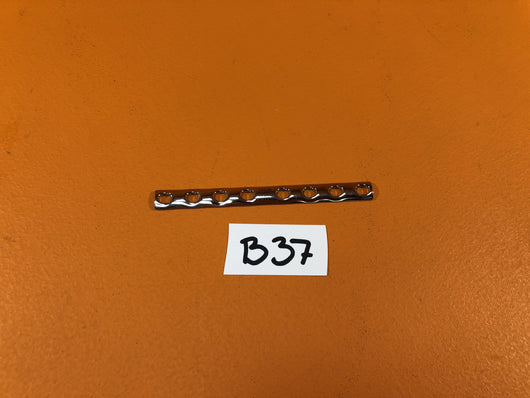 SYNTHES 241.38 ONE-THIRD TUBULAR PLATE WITH COLLAR 8 HOLE 97MM