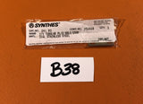 SYNTHES 241.02  ONE-THIRD TUBULAR PLATE 2 HOLES/25MM -NEW