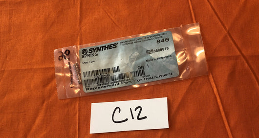 SYNTHES 846  SPRING -NEW