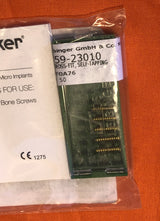 STRYKER 59-23010  BONE SCREWS, CROSS-FIT, SELF-TAPPING, 2.3X 10MM, QTY: 5 -NEW