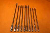 Lot of 10 Zimmer Orthopedic Drill Bits