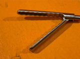 Karl Storz Clickline Wavy Grasping Forceps Insert, Single Action, 33410 LF
