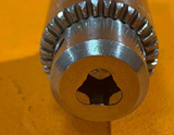 Jacobs Surgical Drill Chuck, 1BM, 0-1/4", 0-6.5mm, w/ Synthes 4.5mm Drill Bit