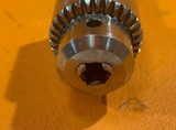 Jacobs Surgical Drill Chuck, 1M, 1 Taper, 0-1/4", 0-6.5mm, 9511, w/ Drill Bit
