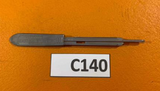 Medline Blade Glove System Stainless Steel Knife Handle, Size 3