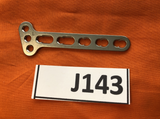 SYNTHES 241.951  3.5MM LCP T-PLATE 3 HOLE HEAD/5 HOLE SHAFT/74MM OBLIQUE LEFT